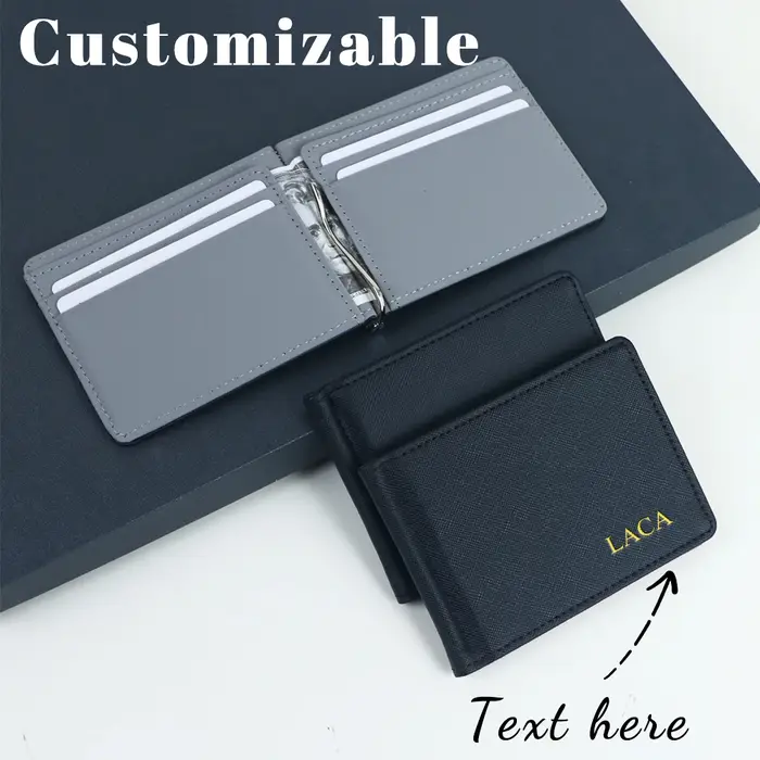 Portefeuille personnalisé pour homme