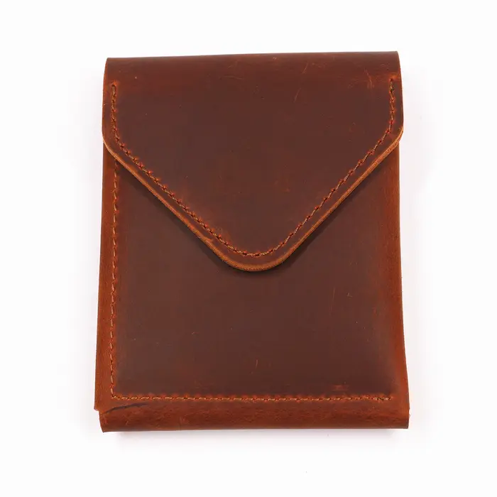 Portefeuille en cuir véritable pour hommes