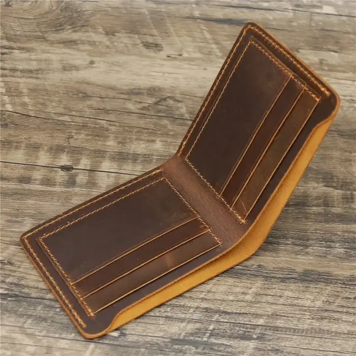 Portefeuille homme en cuir véritable
