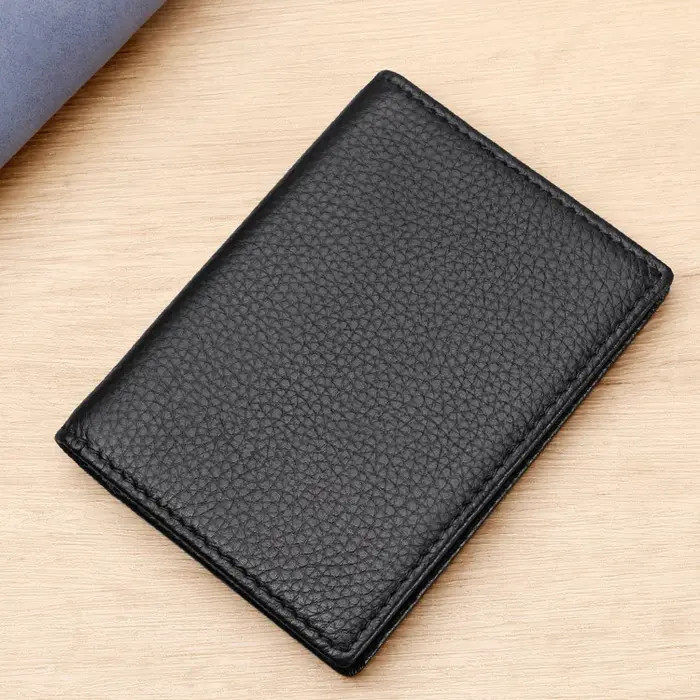 Porte-Cartes en Cuir Minimaliste pour Homme