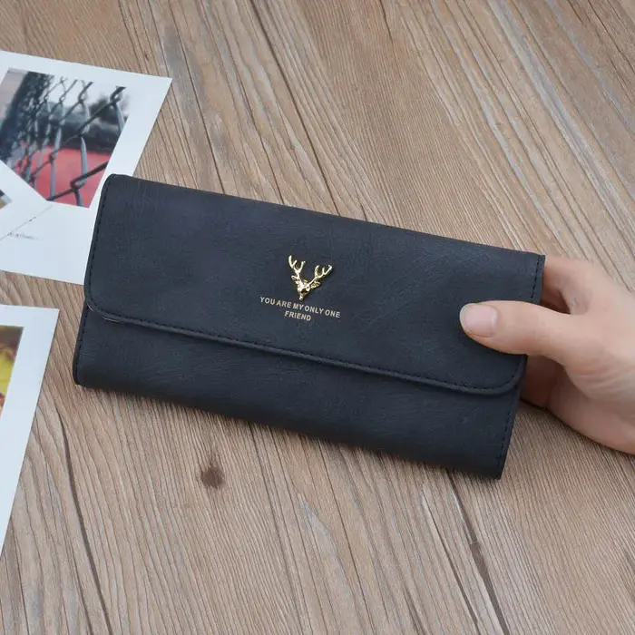 Portefeuille personnalisé avec image sculptée pour dames