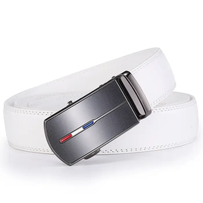 Ceinture de Golf blanche de luxe pour hommes