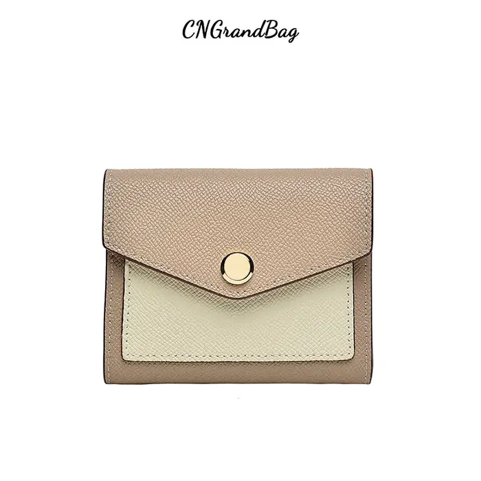 Portefeuille personnalisé en cuir véritable pour femmes