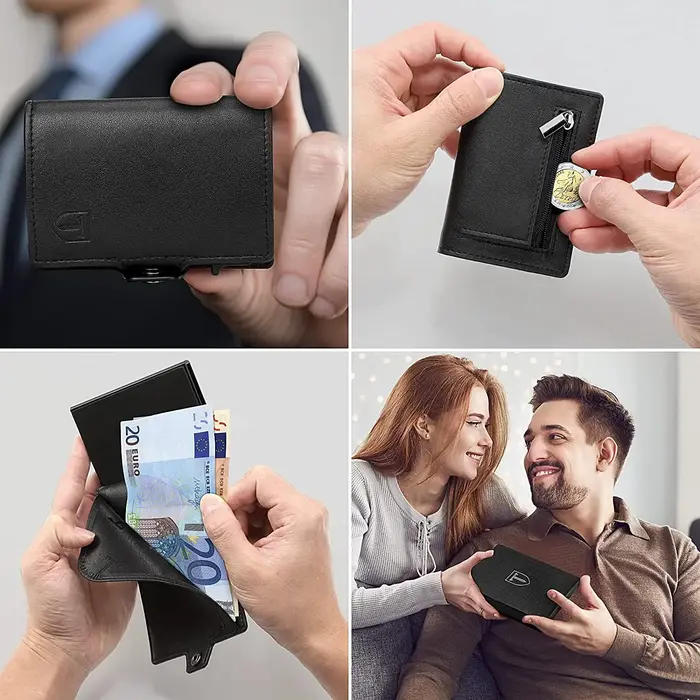 Porte-cartes de crédit pour hommes et femmes