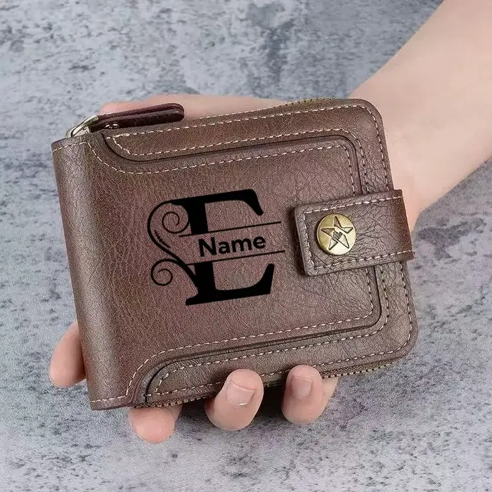 Portefeuille personnalisé pour homme