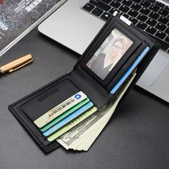 Porte-carte de crédit en cuir pour permis de conduire de voiture, portefeuille d'affaires pour Volvo Rdesign AWD C30 C70 S40 S70 S80 S90 V40 V50 V60 V70 V90