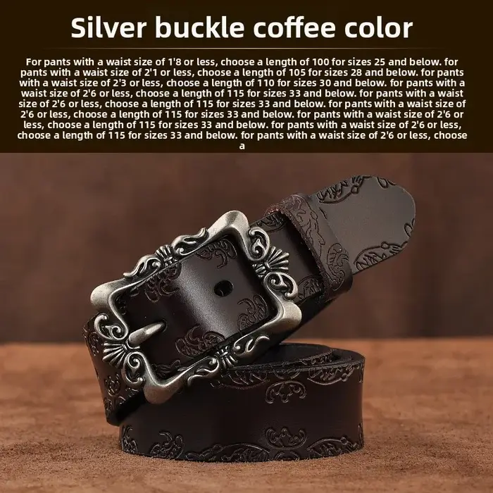 Ceinture en cuir pour femmes