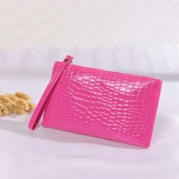 Portefeuille crocodile pour femme