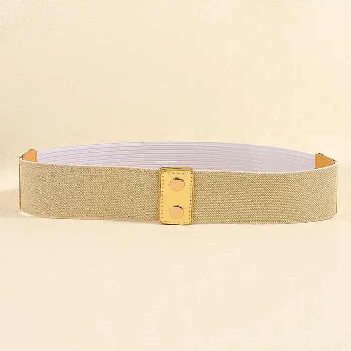 Ceinture de taille dorée à la mode