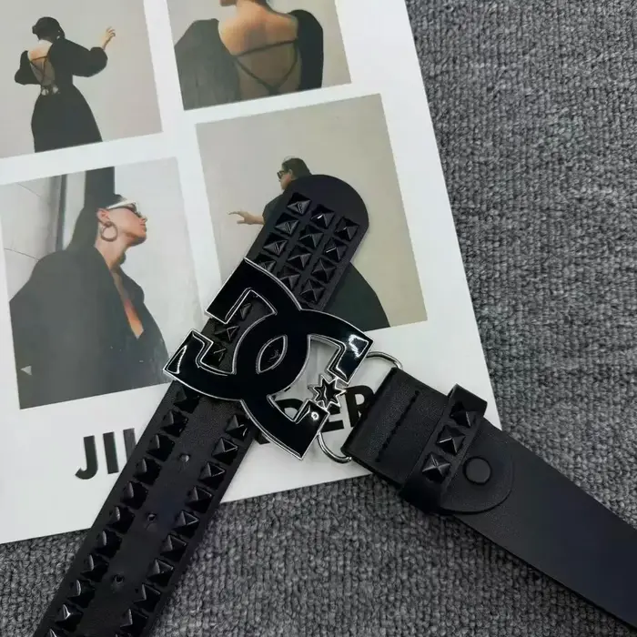 Ceinture de luxe punk 2026 pour femmes et hommes – Style Y2K