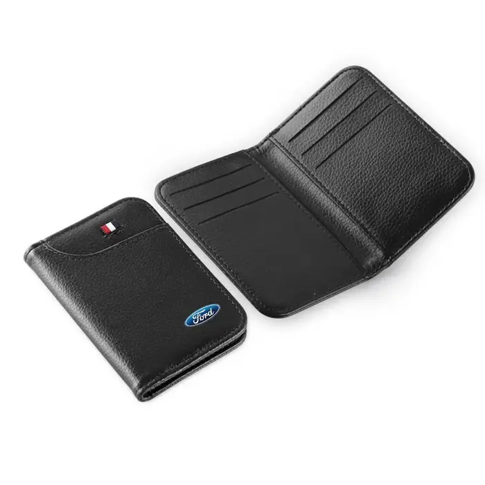 Porte-carte d'identité et permis de conduire portable pour voiture