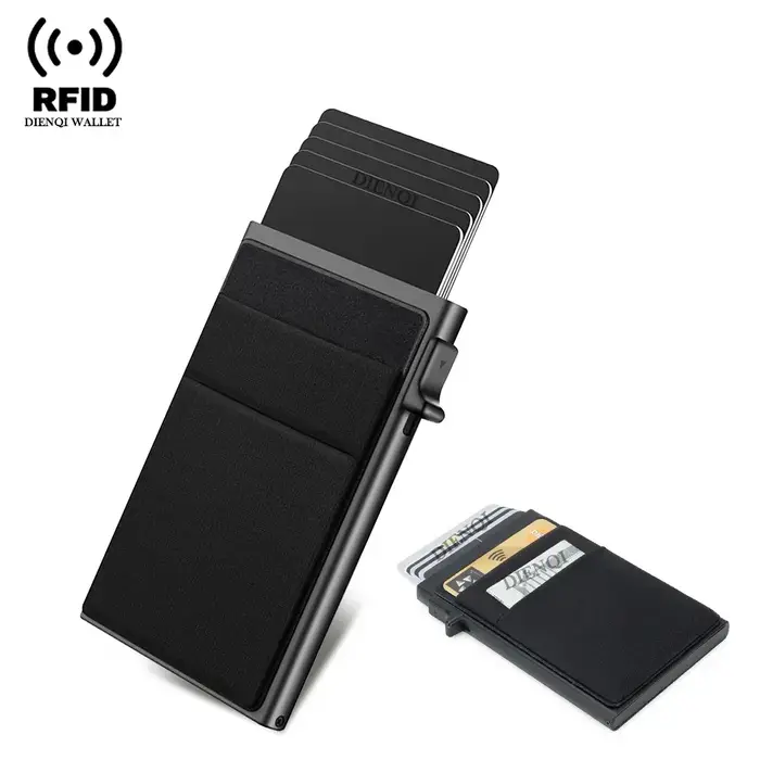 Porte-cartes de crédit Rfid pour homme