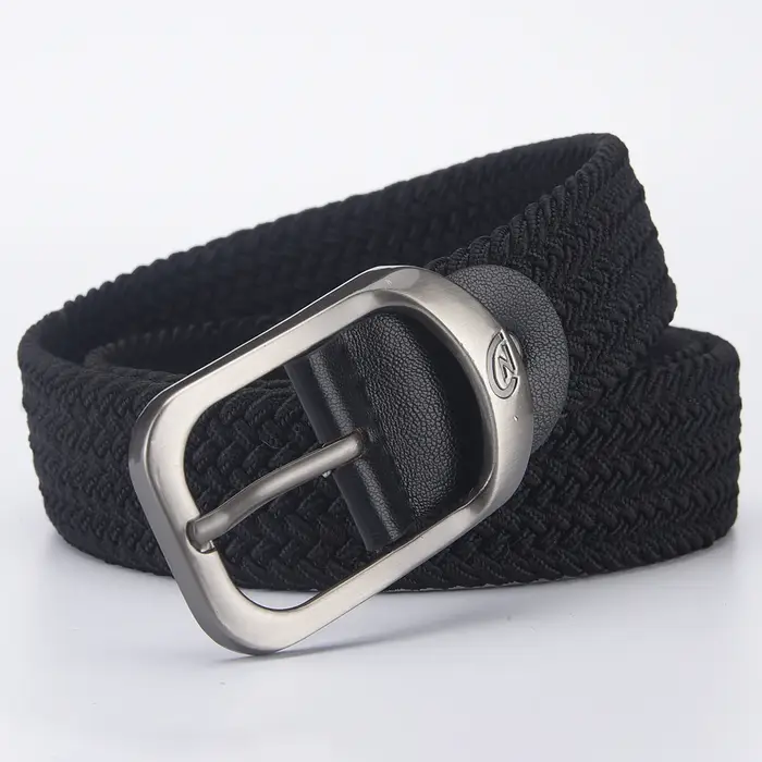 Ceinture élastique tissée décontractée pour hommes et femmes, ceinture de sport de plein air, ceintu