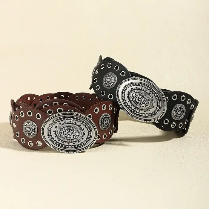 Ceinture à disque creux pour femme