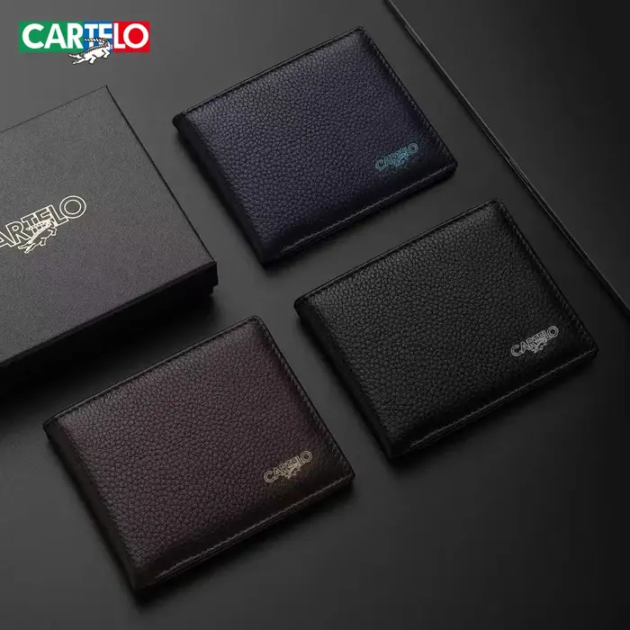 Portefeuille CARTELO en cuir pour hommes