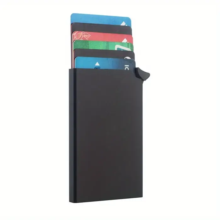 Porte-carte de crédit en aluminium pour hommes
