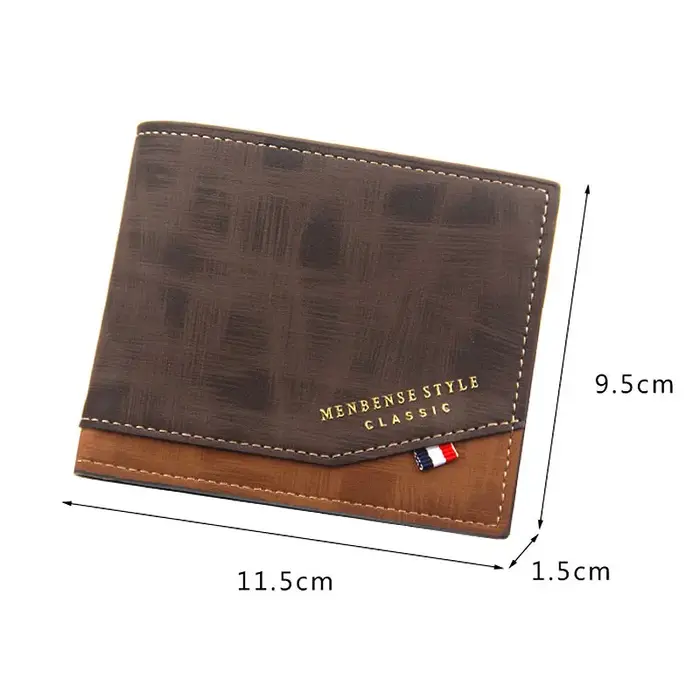 Portefeuilles courts pour hommes