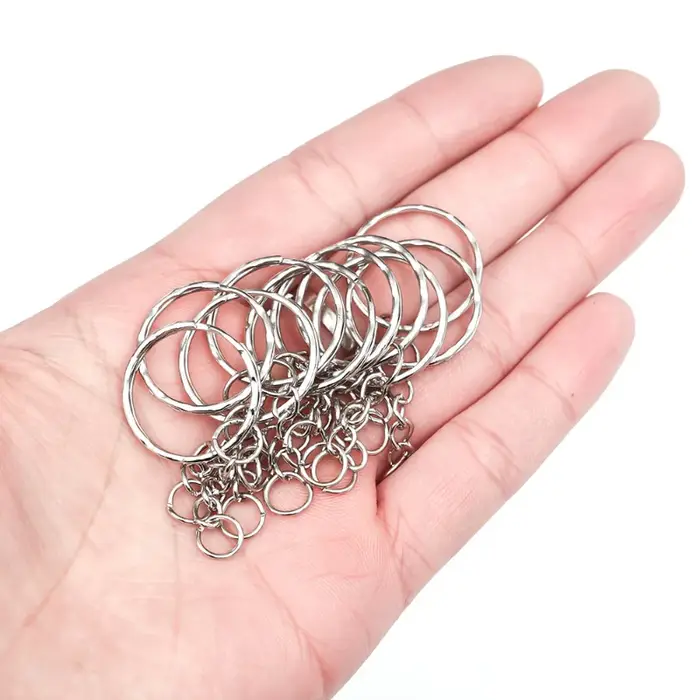 Ensemble de combinaison de porte-clés en métal