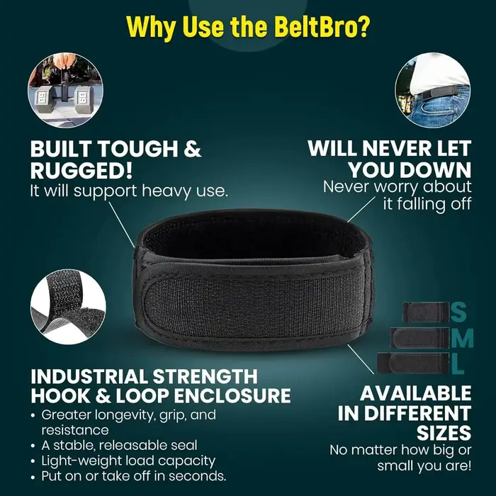 Ceintures de taille sans boucle pour hommes