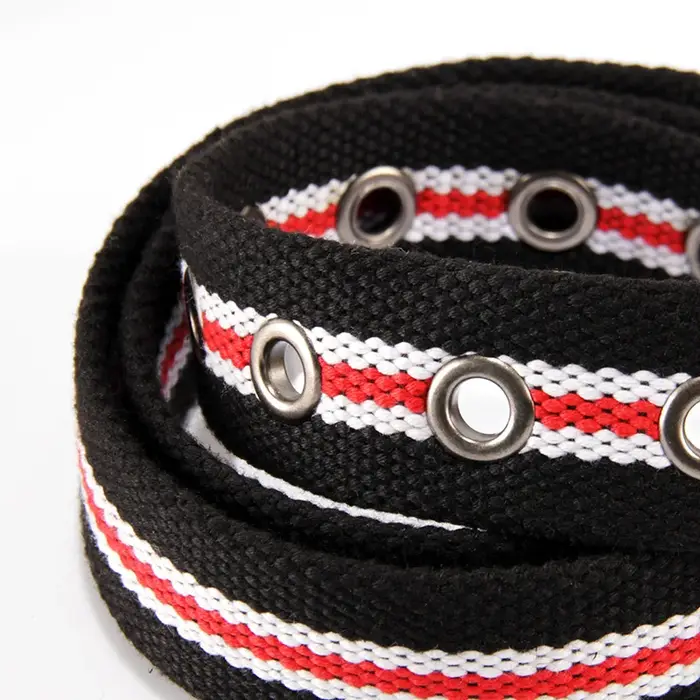 Ceinture, ceinture à boucle en toile pour hommes