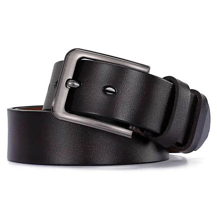 Ceinture en cuir véritable pour hommes et femmes