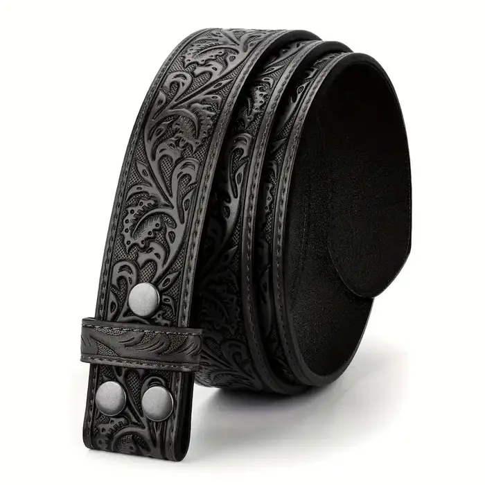 Ceinture rétro en cuir véritable pour hommes et femmes