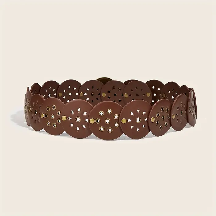 Ceinture bohème marron pour femmes