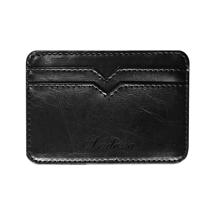 Petit portefeuille magique en cuir pour hommes, nouvelle mode, avec poche pour pièces de monnaie, Mi