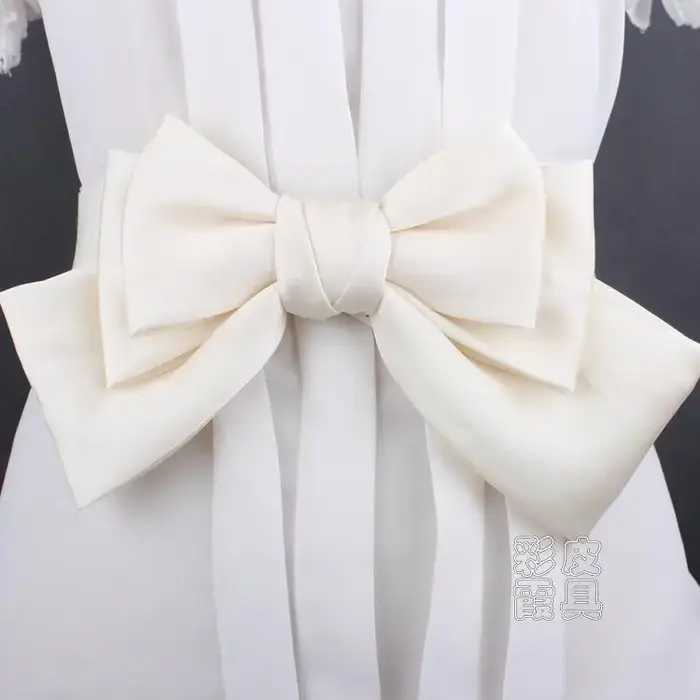 Ceinture large élastique à nœud papillon pour femme