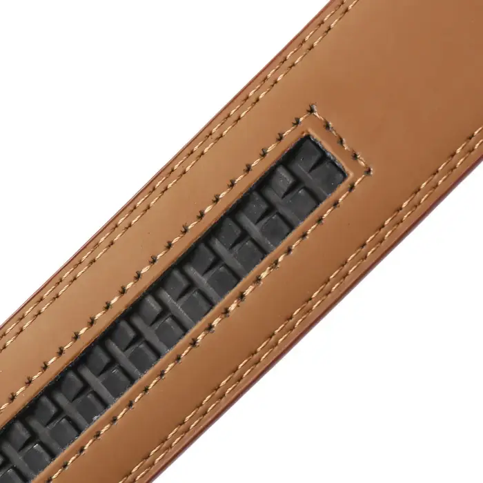 Ceinture en cuir véritable de vache sans boucle