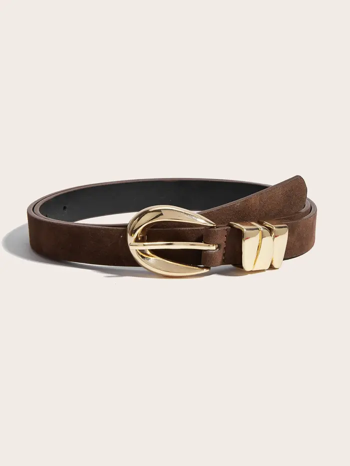 1 Ceinture femme marron vintage