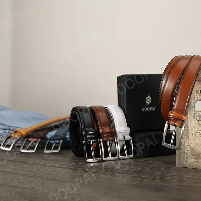 Ceinture pour hommes grande taille 105-155cm haute qualité en cuir véritable longue