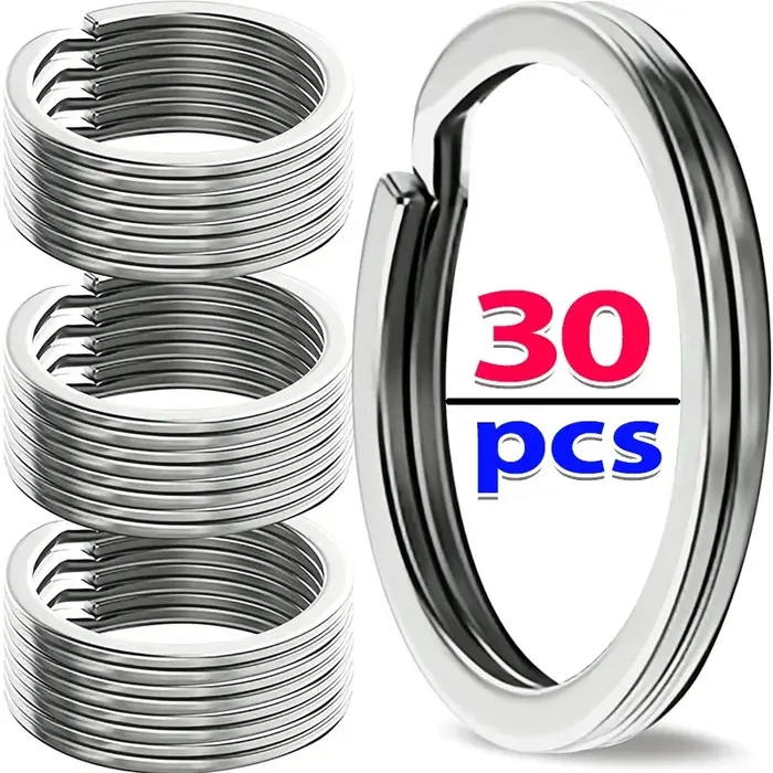 Porte-clés en acier inoxydable