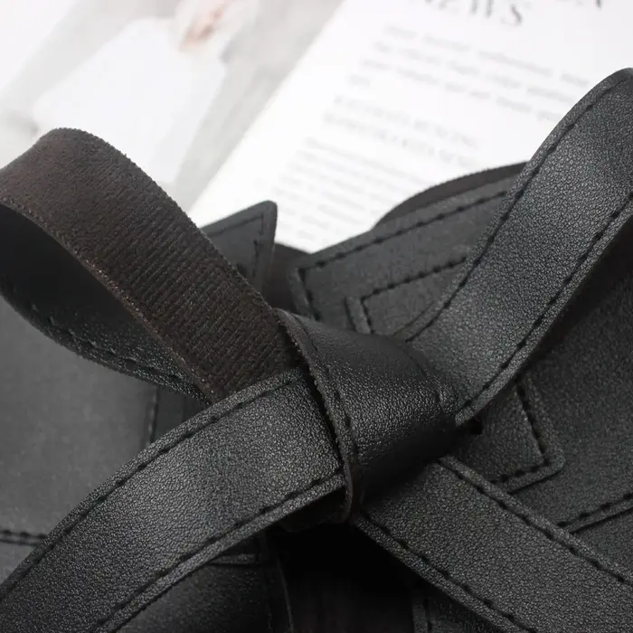 Ceinture large à lacets pour femmes