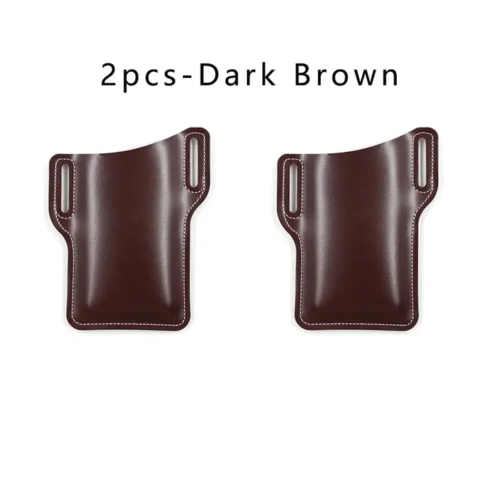Sac de ceinture pour homme en cuir