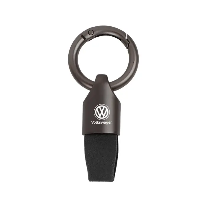 Porte-clés de luxe en daim/métal pour hommes et femmes, porte-clés à la mode pour VW GTI Jetta Golf 