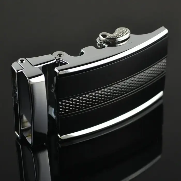 Ceintures de luxe de marque célèbre pour hommes, boucle automatique pour ceinture en cuir de 3.5cm,