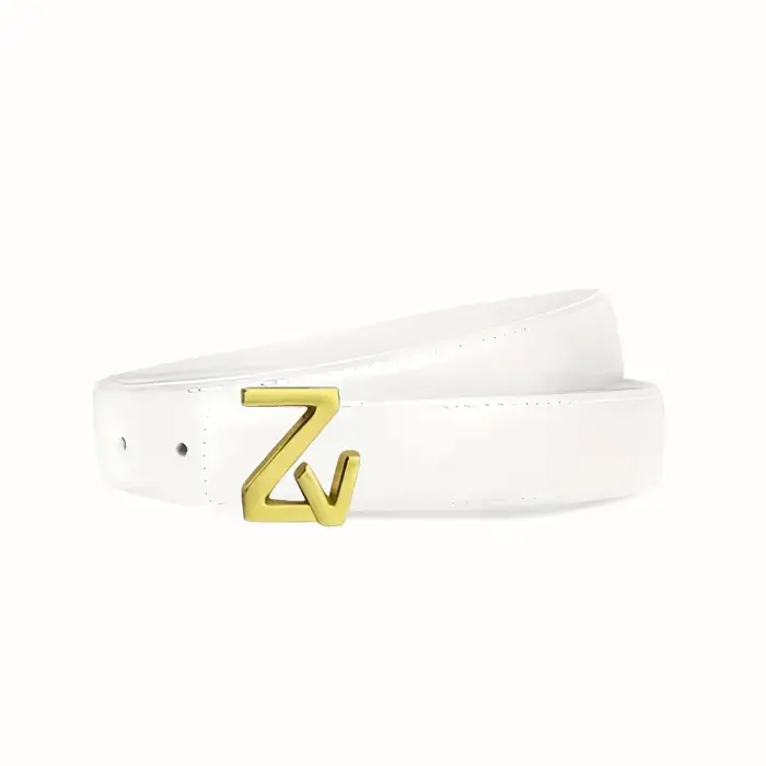 Ceinture pour femme avec boucle en alliage GoldZVA