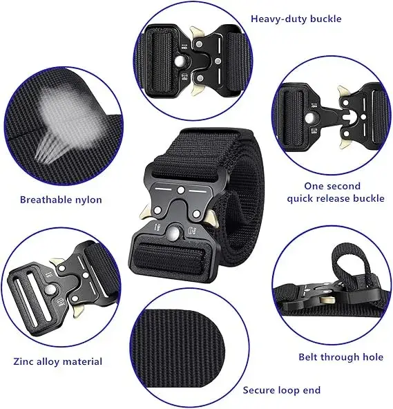 Ceinture extra longue pour homme 150cm 160cm
