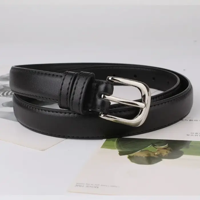 1pc ceinture femme mode Simple polyvalent