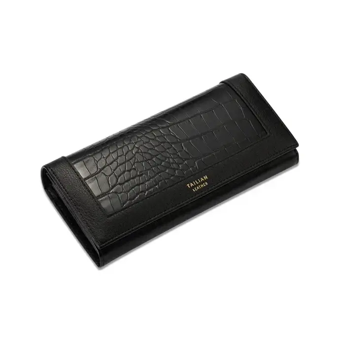 Portefeuilles de luxe pour femmes marque concepteur Long portefeuille femme en cuir sac à main porte-carte d'identité