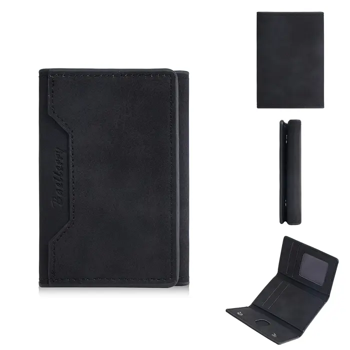Nom gravure Mini Simple hommes carte portefeuilles nouveaux sacs à cartes courtes marque mâle sac à