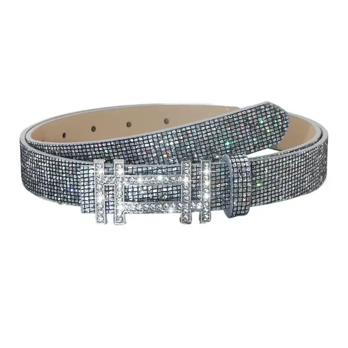 Ceinture en strass scintillants pour femmes