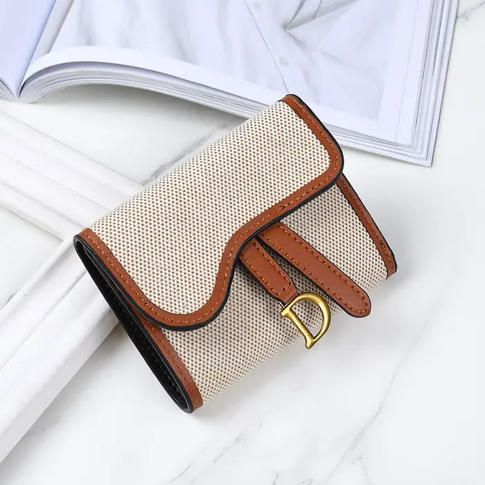 Portefeuille pour femme de style vintage