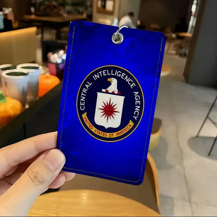 Porte-carte CIA adapté à la salle de sport de banque de métro de Bus d'étudiant et prévention des pertes de porte-clés