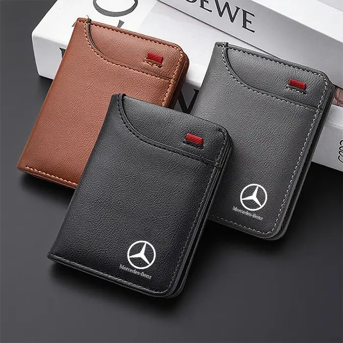 Portefeuille en cuir pour hommes