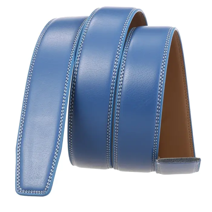 Ceinture automatique en cuir véritable pour hommes