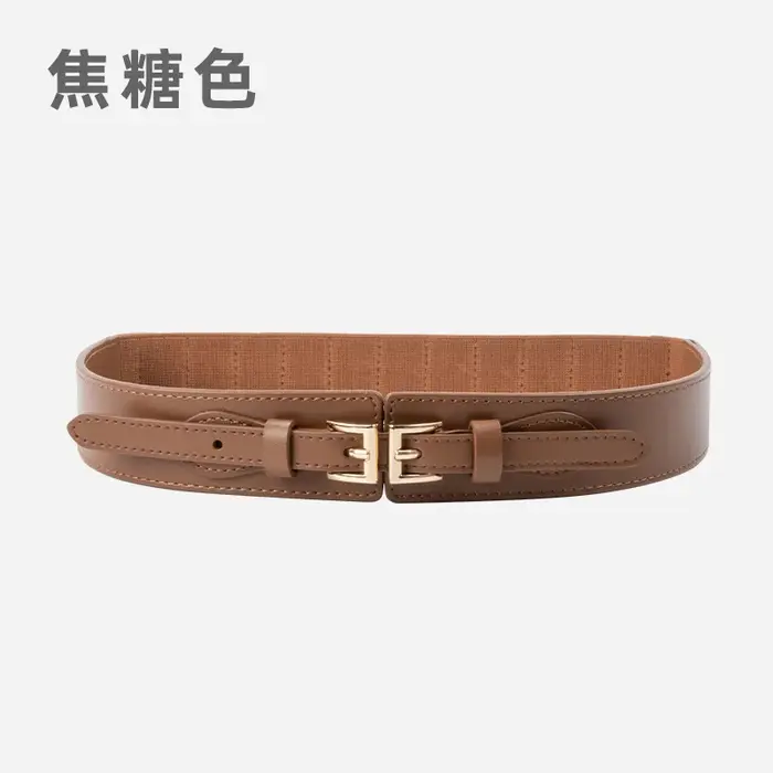 Ceintures de taille en cuir véritable pour femmes