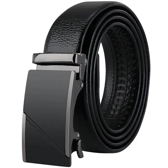 Ceinture pour homme, nouvelle boucle automatique, tendance décontractée et polyvalente, ceinture pou