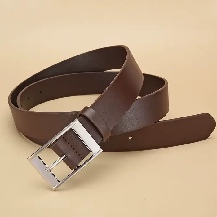 Nouvelle ceinture de luxe pour hommes ceinture en cuir PU boucle ardillon en métal de haute qualité